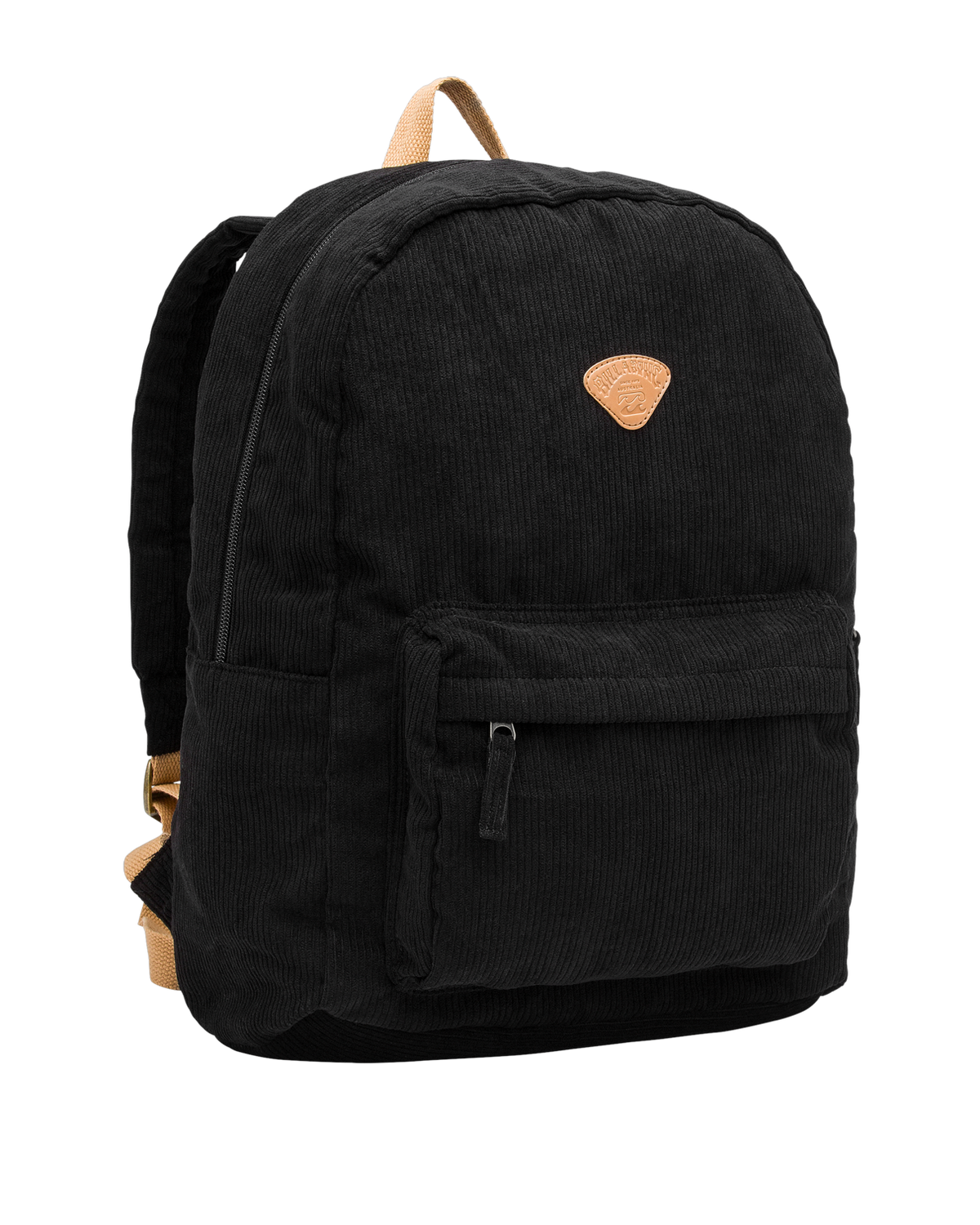 The Billabong Schools Out Cord Backpack in Black Pebble