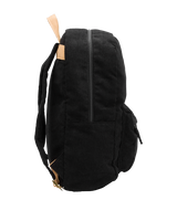 The Billabong Schools Out Cord Backpack in Black Pebble