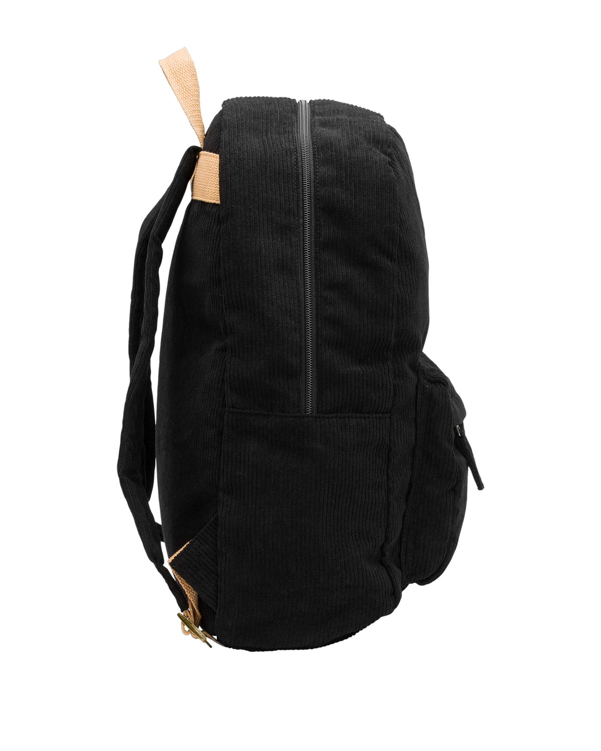 The Billabong Schools Out Cord Backpack in Black Pebble
