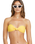 The Billabong Womens Tanlines Lola Bandeau Bikini Top in Sunburst