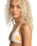 Sunblind Remi Tri Bikini Top in Salt Crystal
