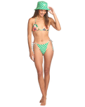 The Billabong Womens Mami Wata Reversible Tri Bikini Top in Multi