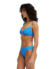 Rising Tide Demi Underwire Bikini Top in True Blue