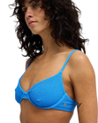 Rising Tide Demi Underwire Bikini Top in True Blue