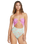 The Billabong Womens Folk Story Andrew One Piece Swimsuit in Multi