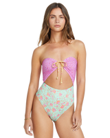 The Billabong Womens Folk Story Andrew One Piece Swimsuit in Multi