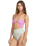 The Billabong Womens Folk Story Andrew One Piece Swimsuit in Multi