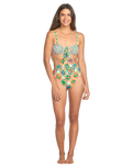 The Billabong Womens Mami Wata Penny One Piece Swimsuit in Multi