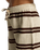 Hot Stripe Trousers in Teak