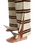 Hot Stripe Trousers in Teak