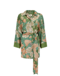 Floridian Shirt Dress in Sage
