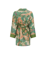 Floridian Shirt Dress in Sage
