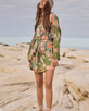 Floridian Shirt Dress in Sage