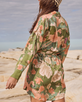 The Spell Womens Floridian Shirt Dress in Sage