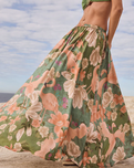 Floridian Maxi Skirt in Sage