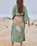 The Spell Womens Floridian Reversible Robe in Sage