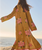 The Spell Womens Coastal Granny Maxi Cardigan in Mustard