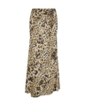 Snow Leopard Maxi Skirt in Animal