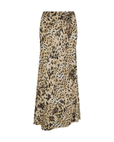 Snow Leopard Maxi Skirt in Animal