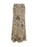 Snow Leopard Maxi Skirt in Animal