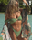 Playa Bandeau Bikini Top in Palm