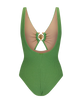 Playa One Piece Swimsuit in Palm