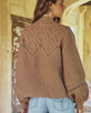 The Spell Womens Mulberry Knit Cardigan in Toasted Almond