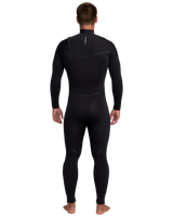 The Quiksilver Mens Marathon Sessions 5/4/3mm Chest Zip Wetsuit in Black