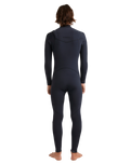 The Quiksilver Mens Everyday Sessions 5/4/3mm Chest Zip Wetsuit in Black