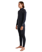 The Quiksilver Mens Everyday Sessions 5/4/3mm Chest Zip Wetsuit in Black