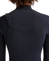 The Quiksilver Mens Everyday Sessions 5/4/3mm Chest Zip Wetsuit in Black