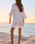 The Spell Womens Saturn Returns Mini Kaftan in Antique White