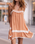 Poison Peach Dress in Rose