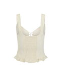 Glastonbury Lace Cami Top in Antique White