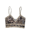 The Spell Womens Snow Leopard Bralette in Animal