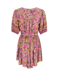 Swan Lake Mini Dress in Lilac Rose