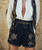 The Spell Womens Night Sky Shorts in Midnight