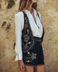 The Spell Womens Night Sky Waistcoat in Midnight