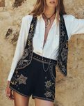 The Spell Womens Night Sky Waistcoat in Midnight