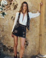The Spell Womens Night Sky Waistcoat in Midnight