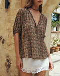 The Spell Womens Swan Lake Shirt in Sage