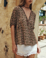 The Spell Womens Swan Lake Shirt in Sage
