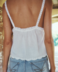 The Spell Vintage Peticoat Cami in Vintage White | Available at Anns Cottage
