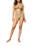Le Soleil Hight Waist Bikini Bottoms in Jungle Roof