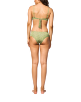 Le Soleil Hight Waist Bikini Bottoms in Jungle Roof