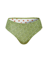 Le Soleil Hight Waist Bikini Bottoms in Jungle Roof