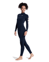 Swell Natural 3/2mm Front Zip Wetsuit in Flower