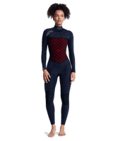 Swell Natural 3/2mm Front Zip Wetsuit in Flower