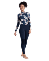 Swell Natural 3/2mm Back Zip Wetsuit in Flower