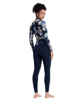 Swell Natural 3/2mm Back Zip Wetsuit in Flower